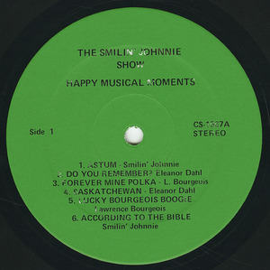 Smilin' johnnie   happy musical moments label 01