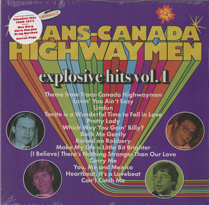 Trans canada highwaymen   explosive hits vol. 1 sealed front