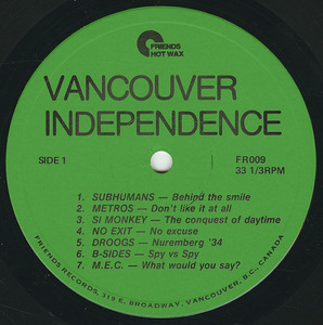 Va vancouver independence label 01