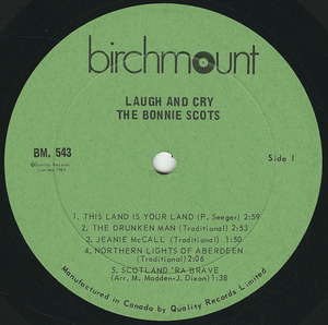 Bonnie scots   laugh and cry label 01