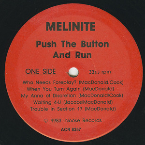 Melinite   push the button and run label 01