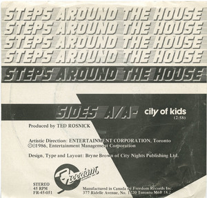 45 steps around the house   city of kids back