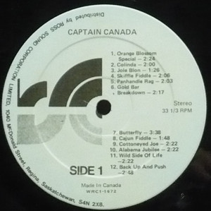 Sklar  brian   captain canada   legendary sons of the golden west %282%29