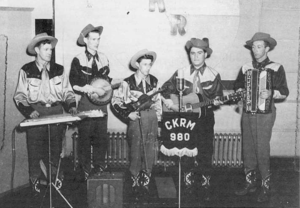 Eddie mehler and his southern playboys broadcasting from regina