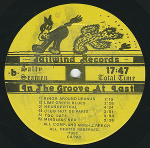 Salty seamen   in the groove at last label 02