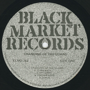 Black market   changing of the guard label 01