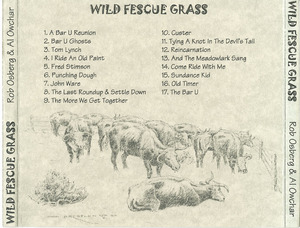 Cd rob osberg   al owchar   wild fescue grass inlay