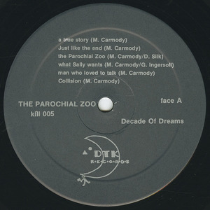 Decade of dreams   the parochial zoo label 01