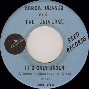 Gordie uranus   fear of the night bw it's only urgent %283%29