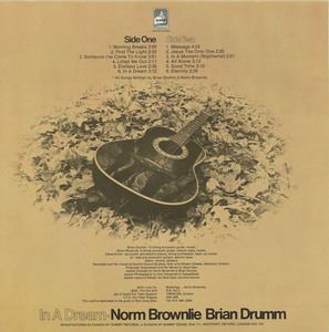 Norm brownlie and brian drumm   in a dream back