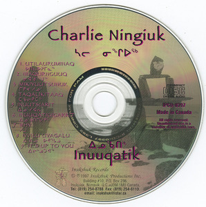 Charlie ningiuk   inuuqatik cd