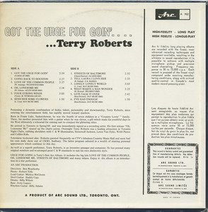 Terry roberts   got the urge for goin' back
