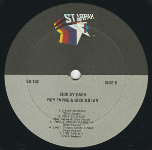Roy payne dick nolan side by each label 02