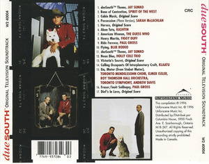 Cd va due south soundtrack inlay