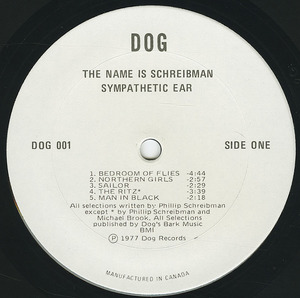 Flivva   the name is schreibman   sympathetic ear label 01