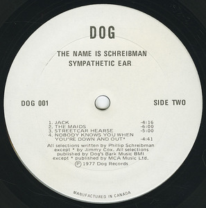 Flivva   the name is schreibman   sympathetic ear label 02