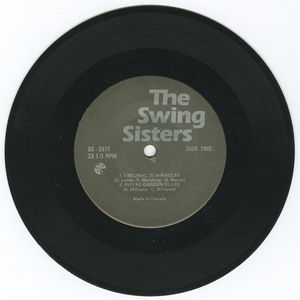 45 swing sisters   davenport blues vinyl 02