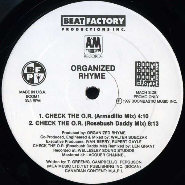 洋楽 ORGANIZED RHYME 41WMu8TdhmL._UF894,1000_QL80_.jpg