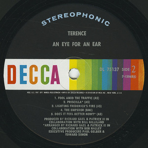 Terence   an eye for an ear label 02