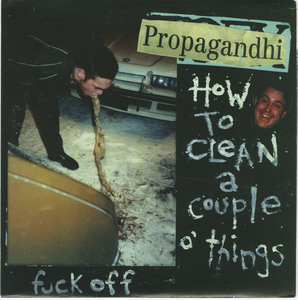 45 propagandhi %e2%80%93 how to clean a couple o' things front