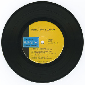 45 peter  sunny   company   another goodby vinyl 01