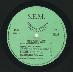 The maledictus sound scary cover label 02