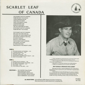 Ernie williams   scarlet leaf of canada back