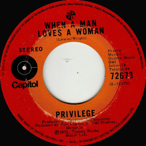 Privilege when a man loves a woman capitol