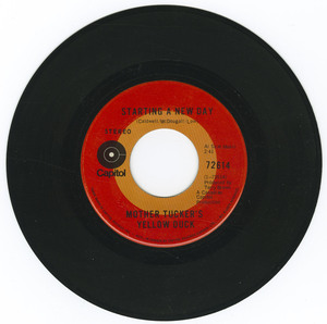 45 mother tuckers yellow duck   starting a new day bw no one in particular vinyl 01