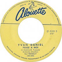 Yvan daniel pense a moi alouette biii