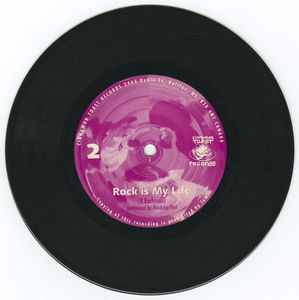 45 hardship post   rock is my life %28split with randy bachman%29 vinyl 01