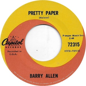 Barry allen pretty paper capitol bii