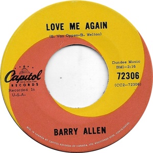 Barry allen love me again capitol biii
