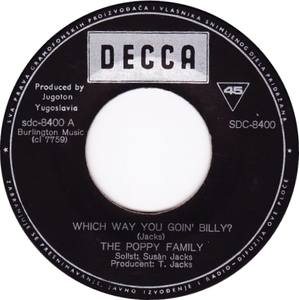 The poppy family which way you goin billy 1970 7a