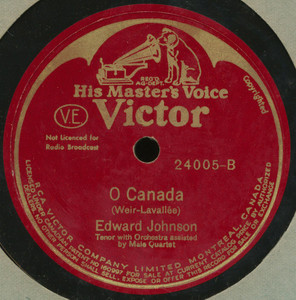 Edward johnson %285%29 %e2%80%93 the maple leaf forever  o canada