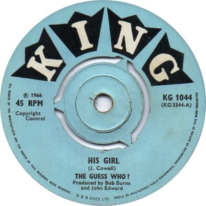 The guess who his girl 1966 ai