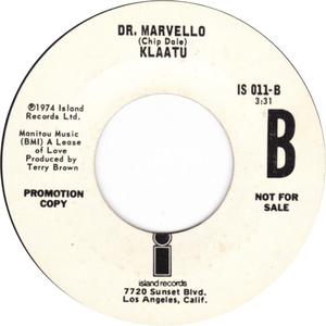 Klaatu dr marvello island b