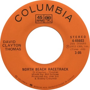 David clayton thomas north beach racetrack columbia bii