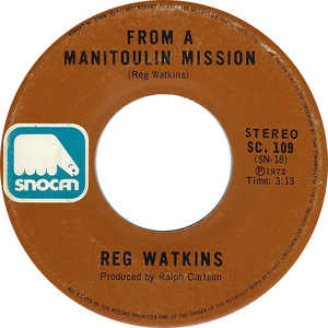 Reg watkins from a manitoulin mission snocan 6