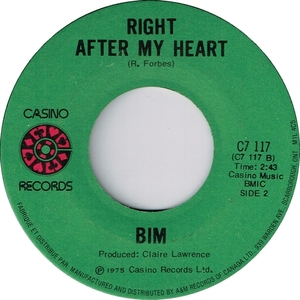 Bim roy forbes right after my heart casino b