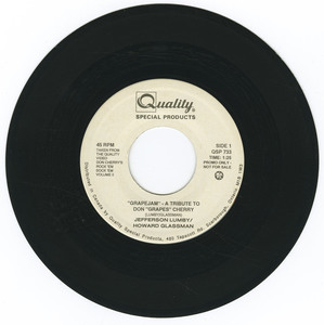 45 jefferson lumby  howard glassman   grapejam a tribute to don grapes cherry vinyl 01