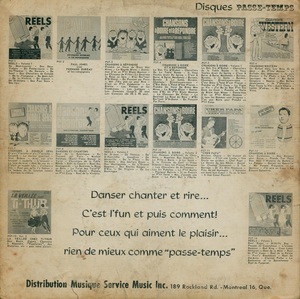 Deslauriers g%c3%a9rard chansons %c3%a0 boire originales non censur%c3%a9es 1965 dos