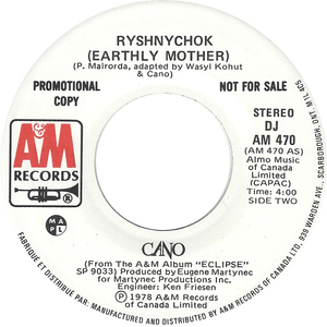 Cano ryshnychok earthly mother am b iv