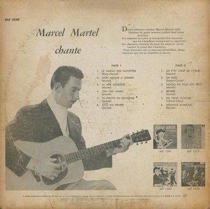 Martel marcel chante chante chante 1961 dos