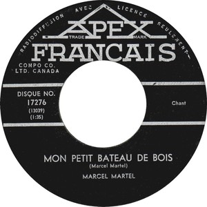 Marcel martel mon petit bateau de bois apex francais ai