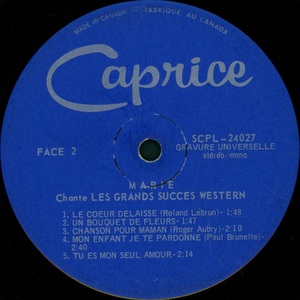 King marie marie chante les grands succ%c3%a8s western 1968 disque face 2