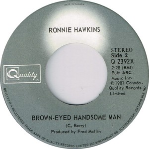 Ronnie hawkins browneyed handsome man quality b