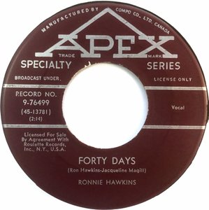 Ronnie hawkins forty days 1959  ai