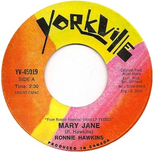 Ronnie hawkins mary jane yorkville ai