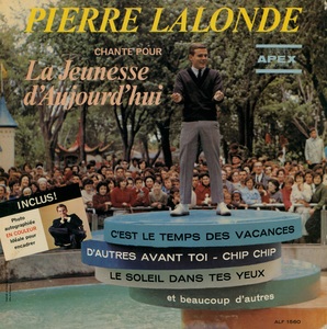Lalonde pierre chante pour la jeunesse d'aujourd'hui mono 1963 couverture